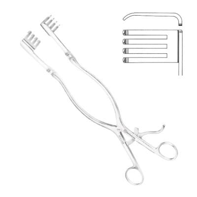 Beckman Adson Retractor Sharp