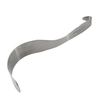 Deaver Retractor 12" X 2" Thin or Grip Handle