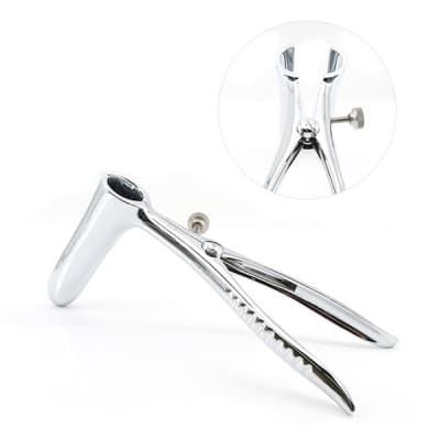 Pratt Straight Speculum 8 1/2" Adult With Set Screw