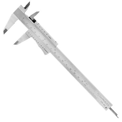 Vernier Caliper, Graduated in mm and Inches, Measuring Range 120 mm (5")