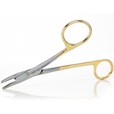 Gillies Needle Holders One Large Offset Ring Tungsten Carbide Straight tip