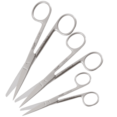 Operating Scissors Sharp Blunt Points Straight